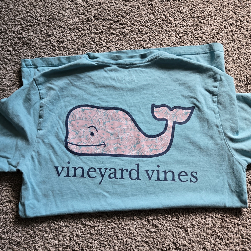 Vineyard Vines Blue Short Sleeve Tee